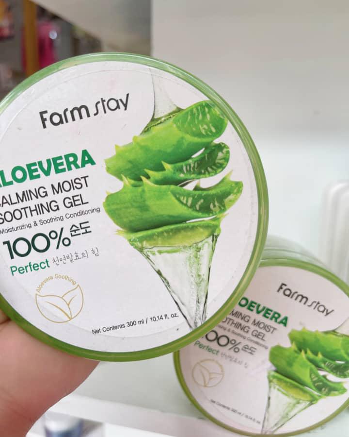 جل صبار الألوفيرا المهدئ والمرطب